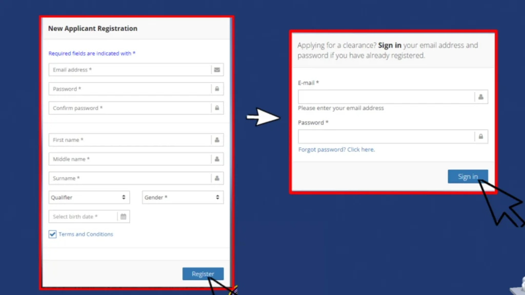 Register and logging In to PNP Account