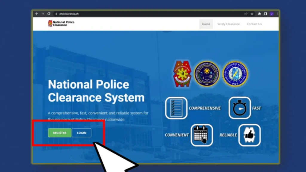 PNP Clearance Website