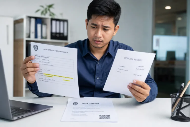 How to Fix Police Clearance Errors